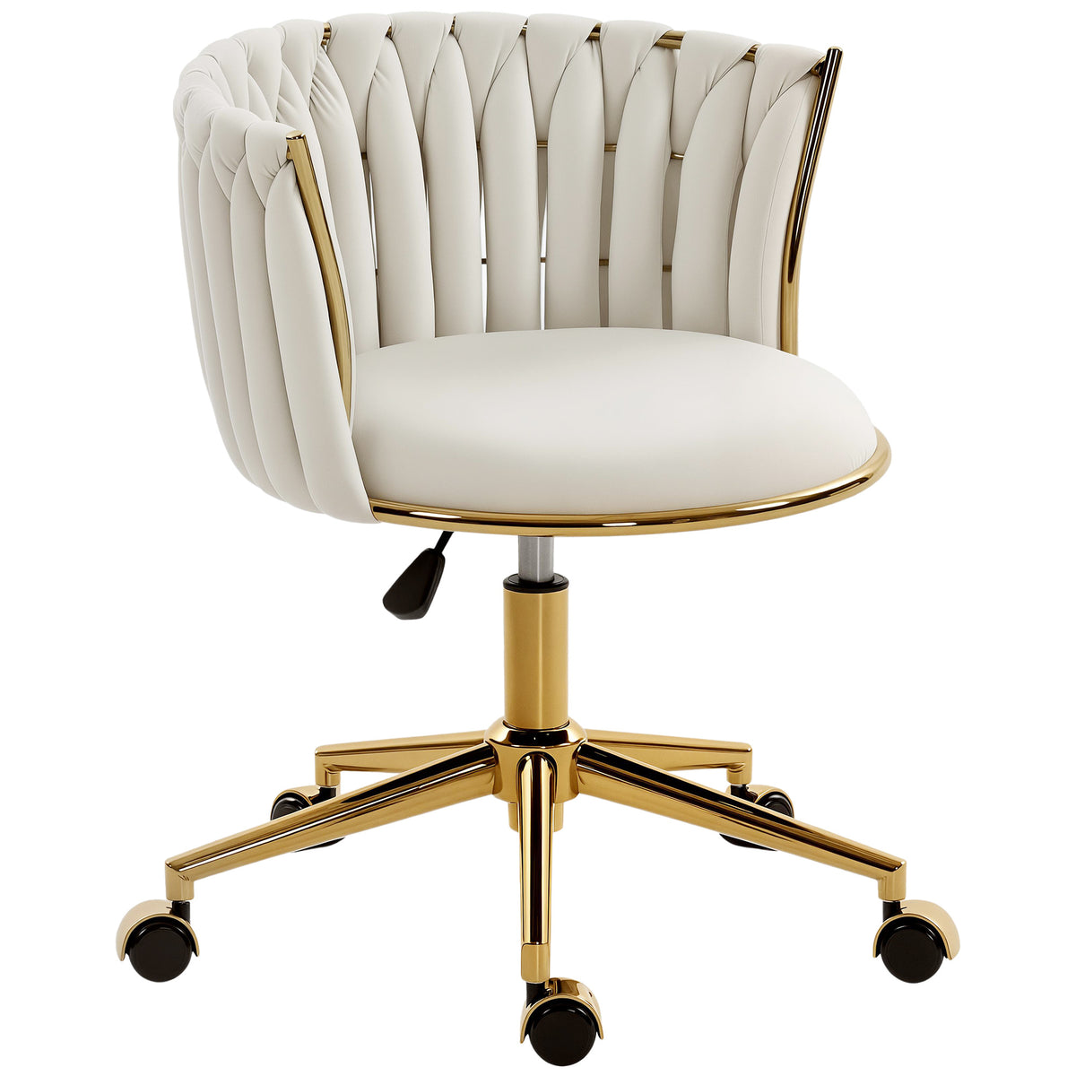 Office Chair Woven Back Adjustable Height