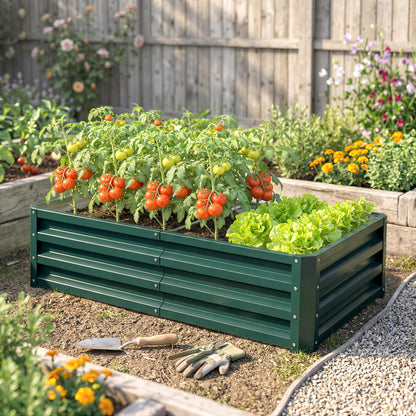 Galvanized Raised Garden Bed 4' x 2' x 1'