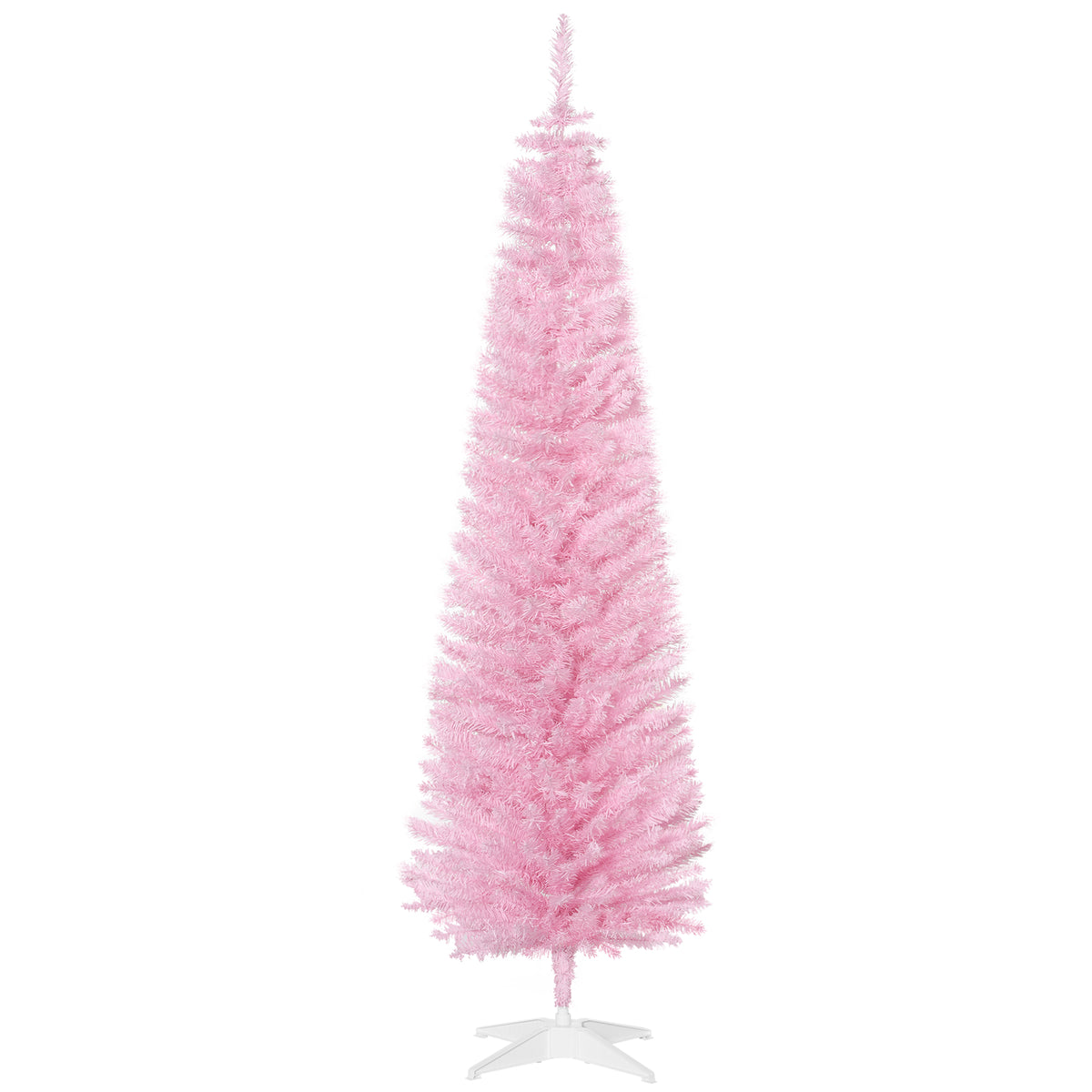 Pino de Navidad artificial delgado estilo lápiz 6 pi