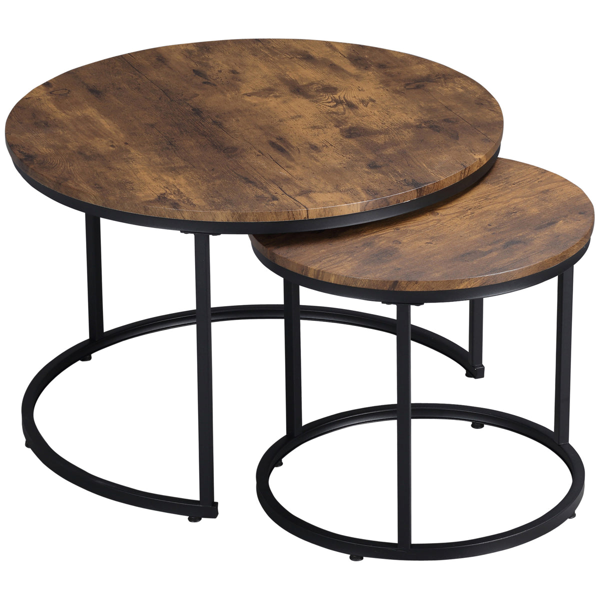 Nesting Coffee Table Set — Set of 2