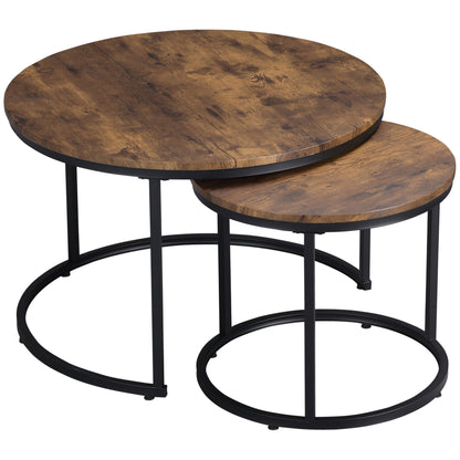 Nesting Coffee Table Set — Set of 2