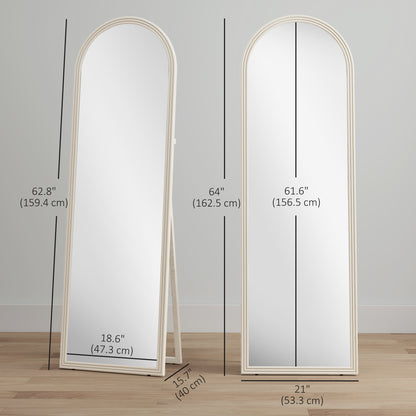 Arched Full Length Standing Mirror 64 inches