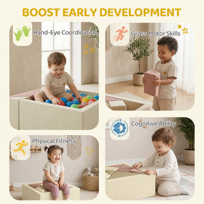 Foam climbing blocks — Set of 9