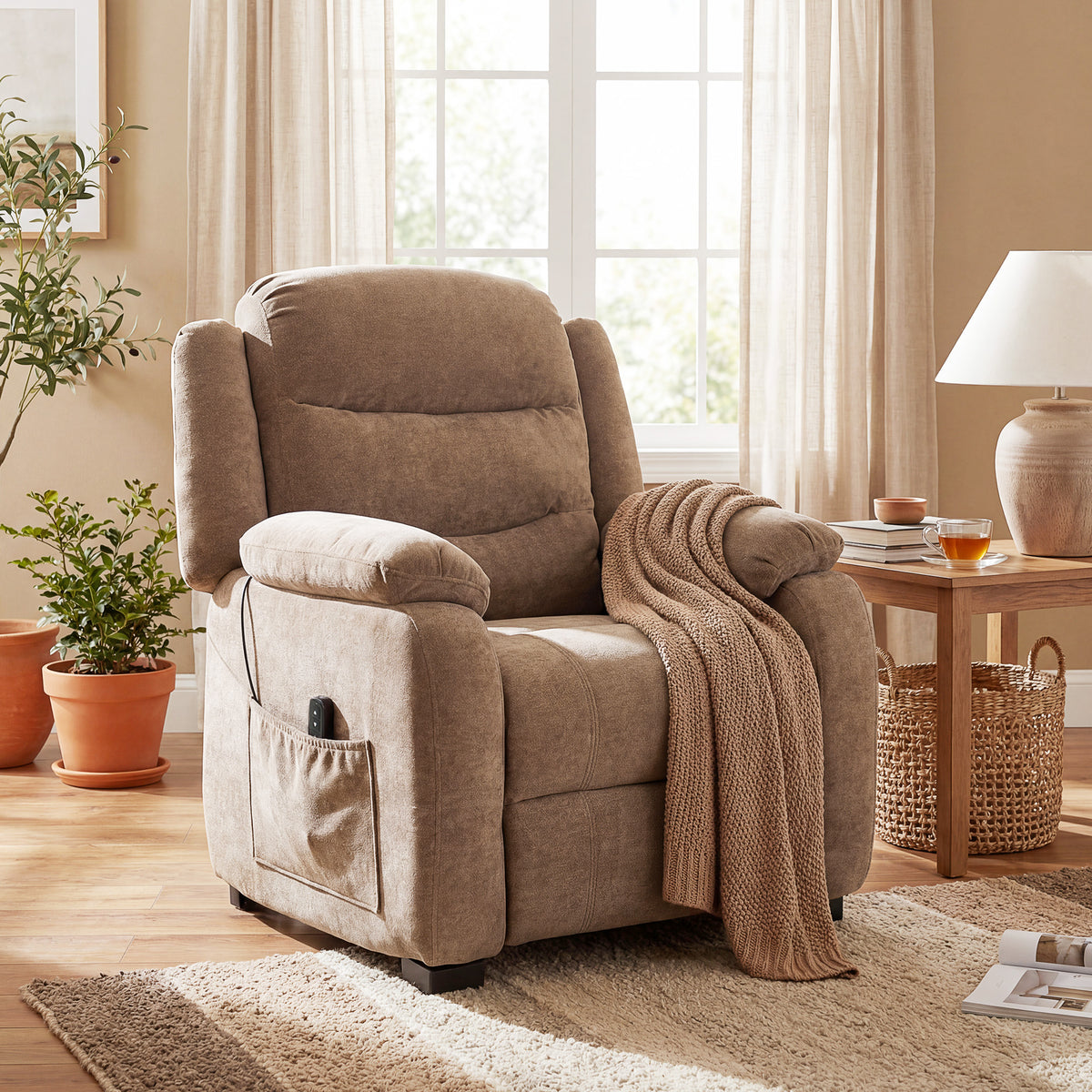 Power Massage Recliner Chair 150° Brushless Motor