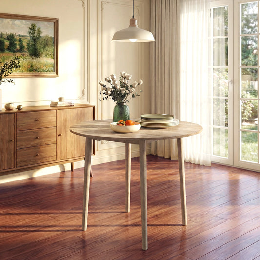 Round Folding Dining Table