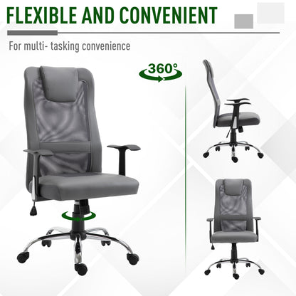 Ergonomic High Back Mesh Office Chair with Headrest