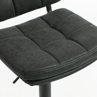 Set of 2 swivel bar stools