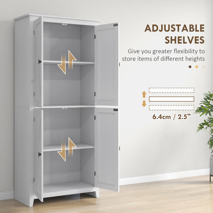 Tall Barn Door Pantry Cabinet 4 Doors