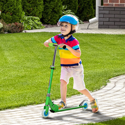 2-in-1 foldable snow scooter