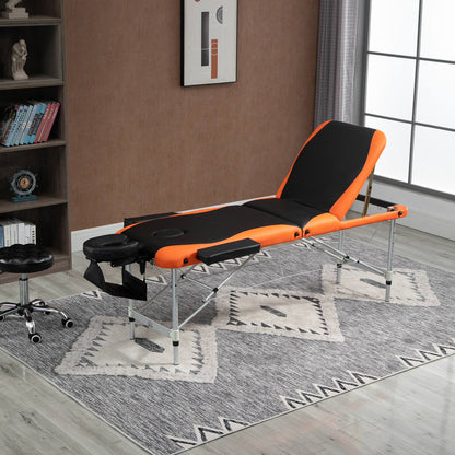 Professional foldable aluminum massage table