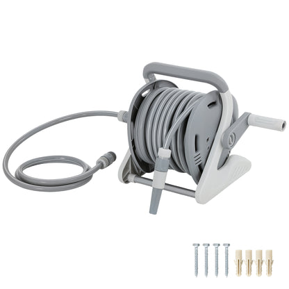 Bobinador de manguera de pared portátil 1/2" 66 pies