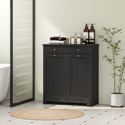 Mueble de lavandería basculante con dos cajones