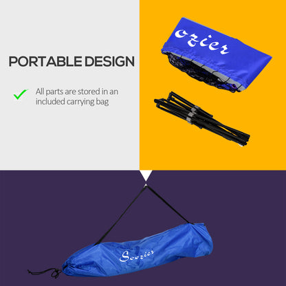 Red de bádminton portátil ajustable multiusos