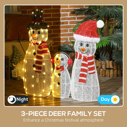 Decoración de Reno Luminoso LED Navidad Dorado
