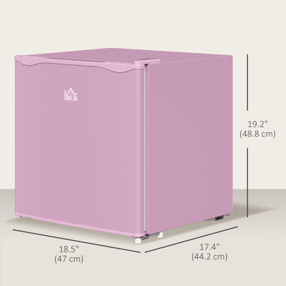 Compact upright freezer 1.1 cu ft with reversible door