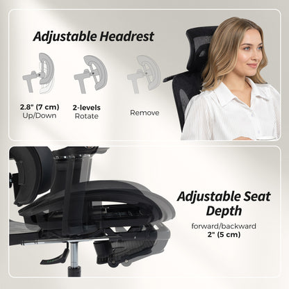Ergonomic High Back Mesh Office Computer Chair