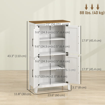 Mueble de almacenamiento estilo granja para baño
