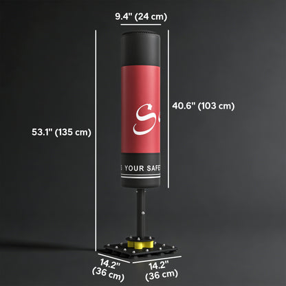 Freestanding punching bag