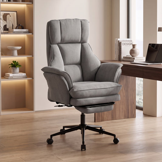 Ergonomic Office Chair Reclining with Footrest