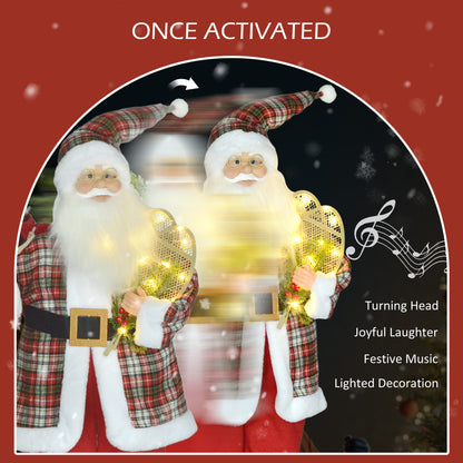 Life Size Animated Singing Dancing Santa 120cm