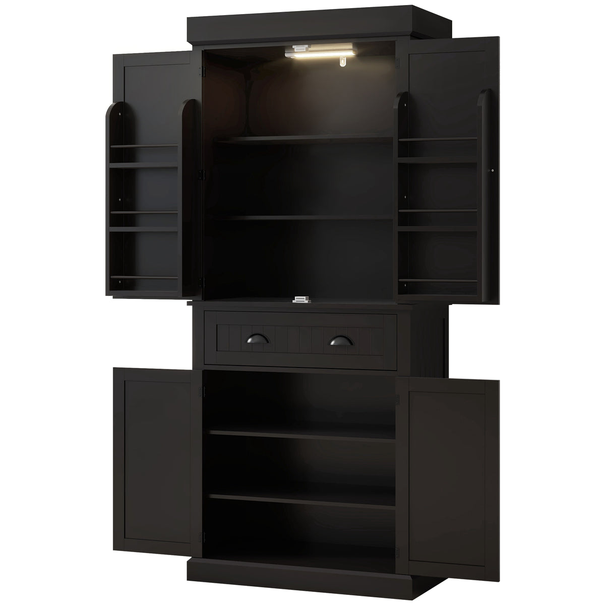 Armario de cocina despensa iluminación LED
