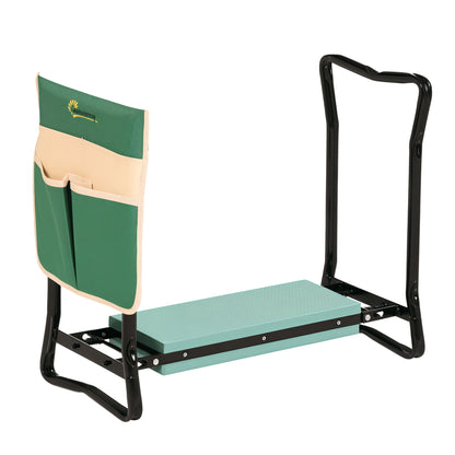 Garden kneeler foldable with EVA foam cushion pad