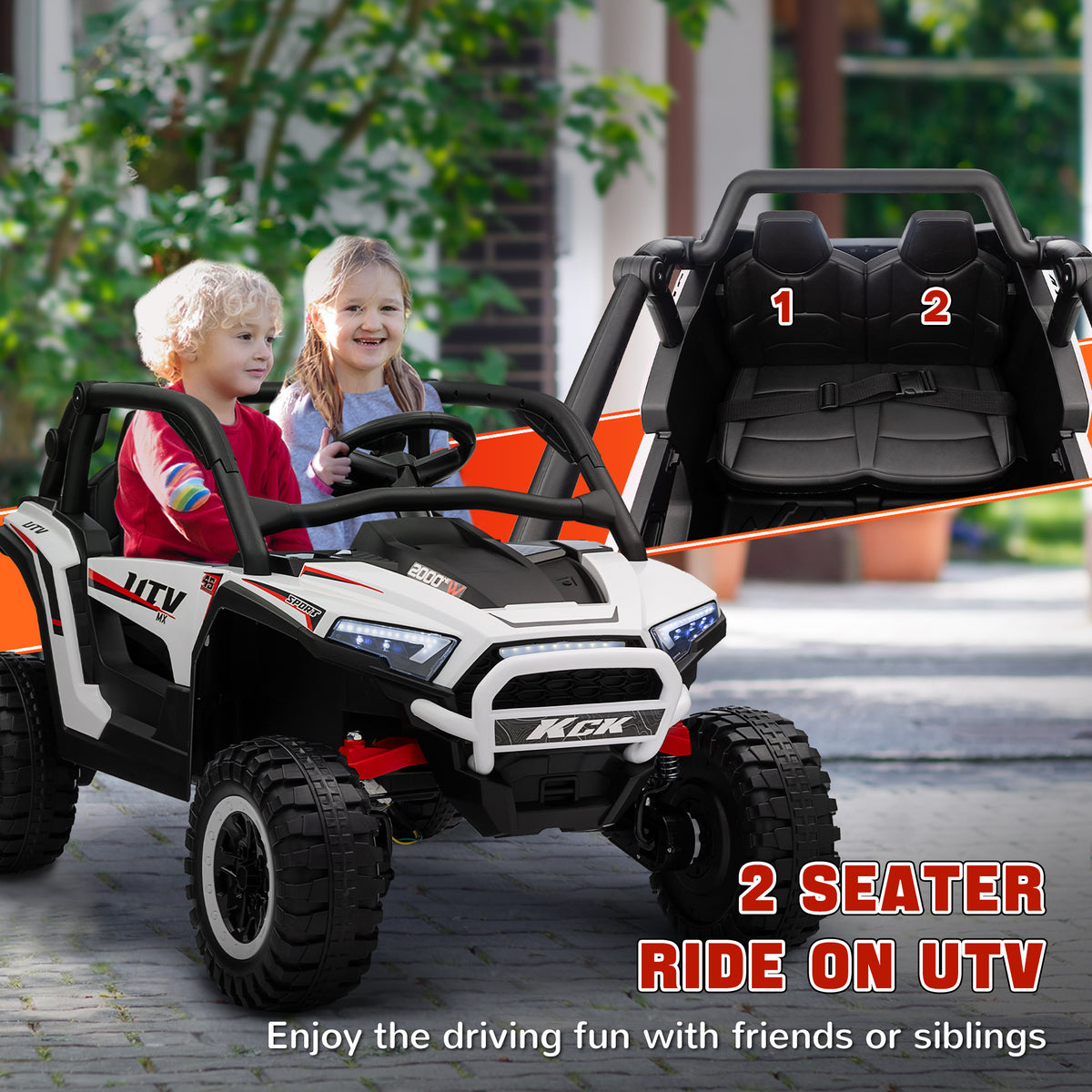 Electric Car 2-Seater 24V for Kids