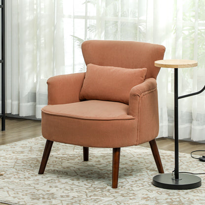 Modern Upholstered Accent Armchair