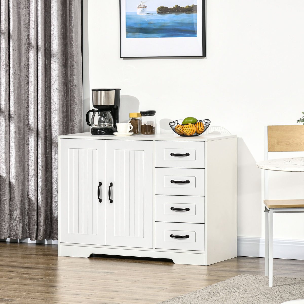 Modern storage sideboard buffet cabinet