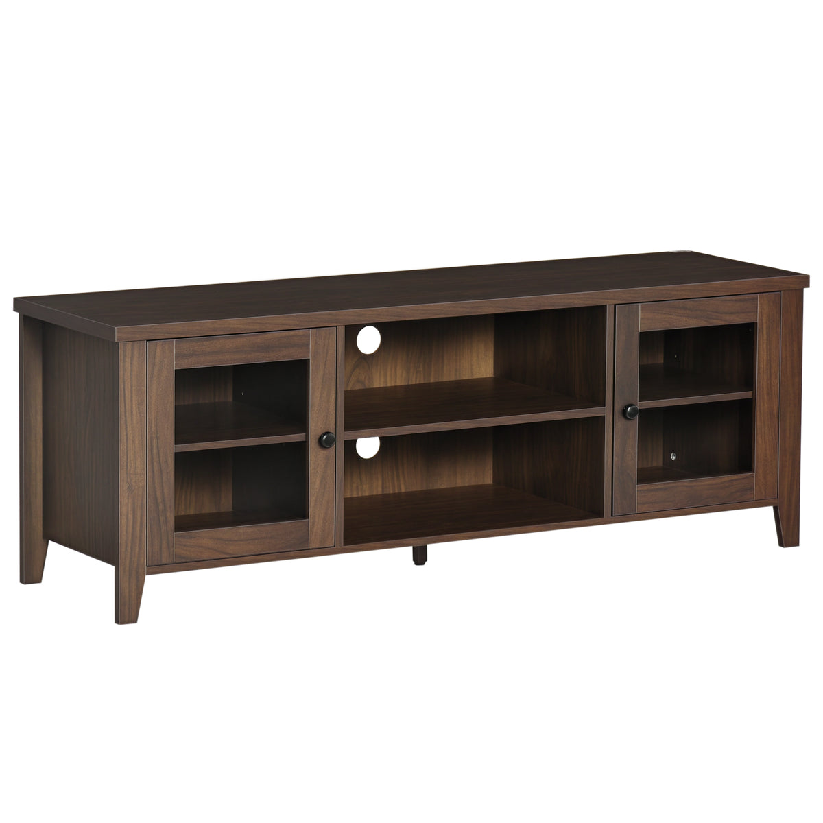 Fireplace TV stand for 152 cm TV — 140 x 39.5 x 50 cm