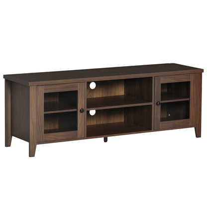 Fireplace TV stand for 152 cm TV — 140 x 39.5 x 50 cm