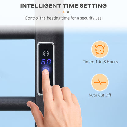 Toallero eléctrico de pared y de pie