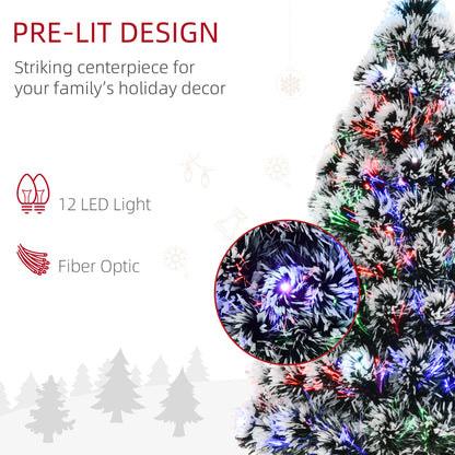 Pre-Lit LED Optical Fiber Artificial Christmas Tree