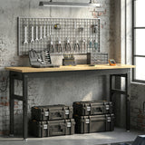 Heavy-Duty Adjustable Workbench 60 in — 2000 lbs Capacity