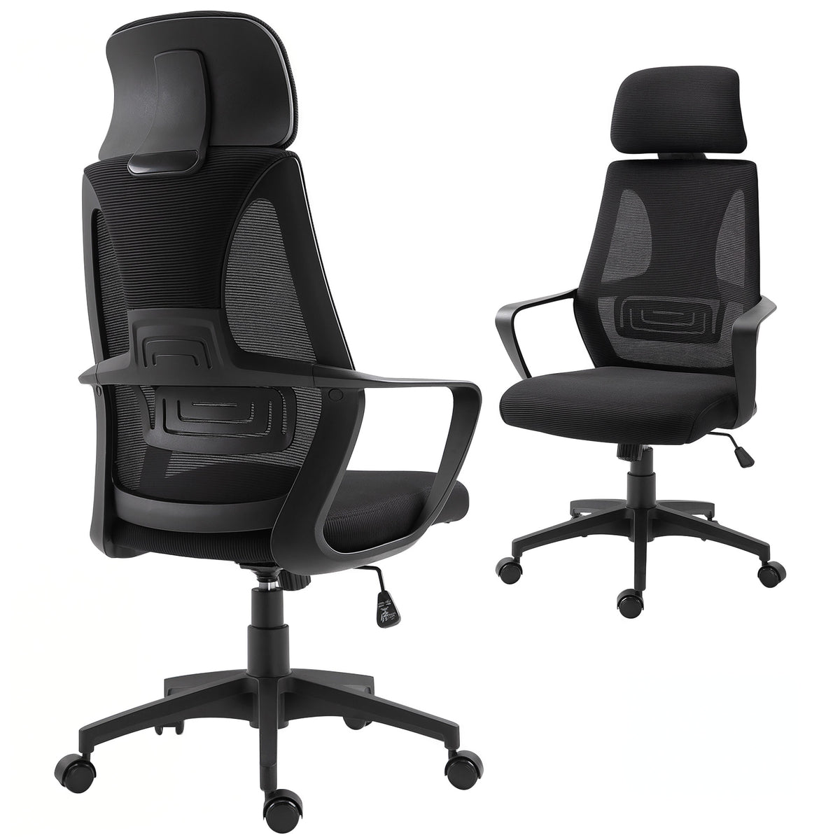 Ergonomic Office Chair with Adjustable Headrest