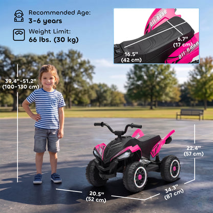 12V Kids Dual Motor Electric ATV