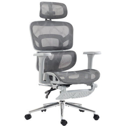 Ergonomic Mesh Office Chair with Footrest