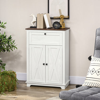Farmhouse Kitchen Sideboard Storage Cabinet with Drawer