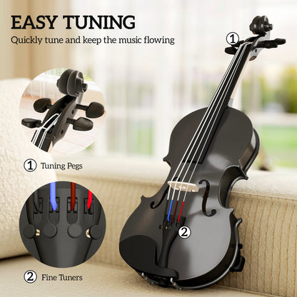 Acoustic Violin 4/4 Complete Beginner Set