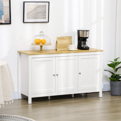 Sideboard buffet cabinet with doors and adjustable shelves