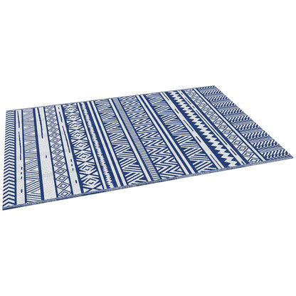 Reversible Outdoor Rug for Patio and Camping