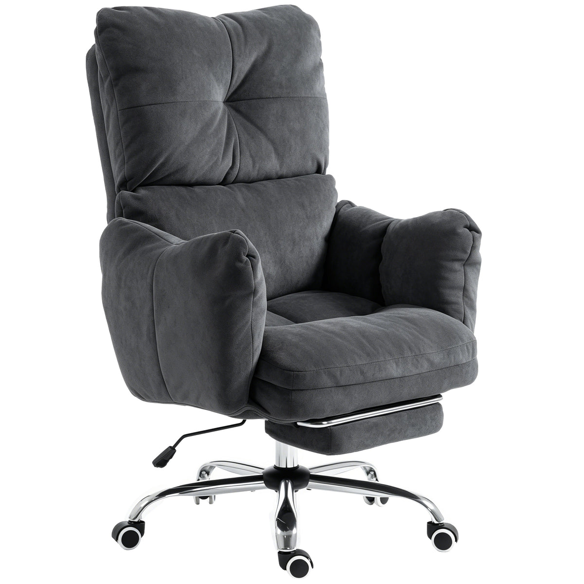Chaise de bureau ergonomique inclinable avec repose-pieds — photo 10