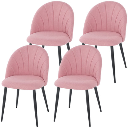 Dining chairs upholstered set of 4