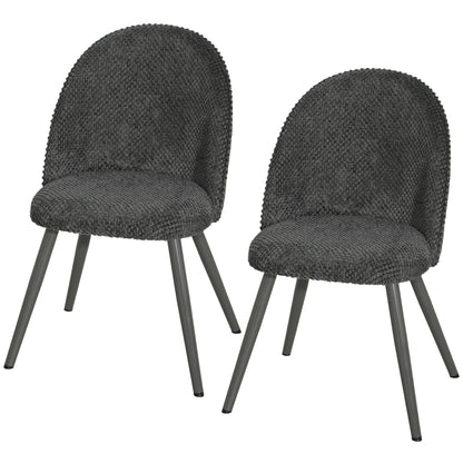 Dining Chairs Velvet Upholstered Set of 2