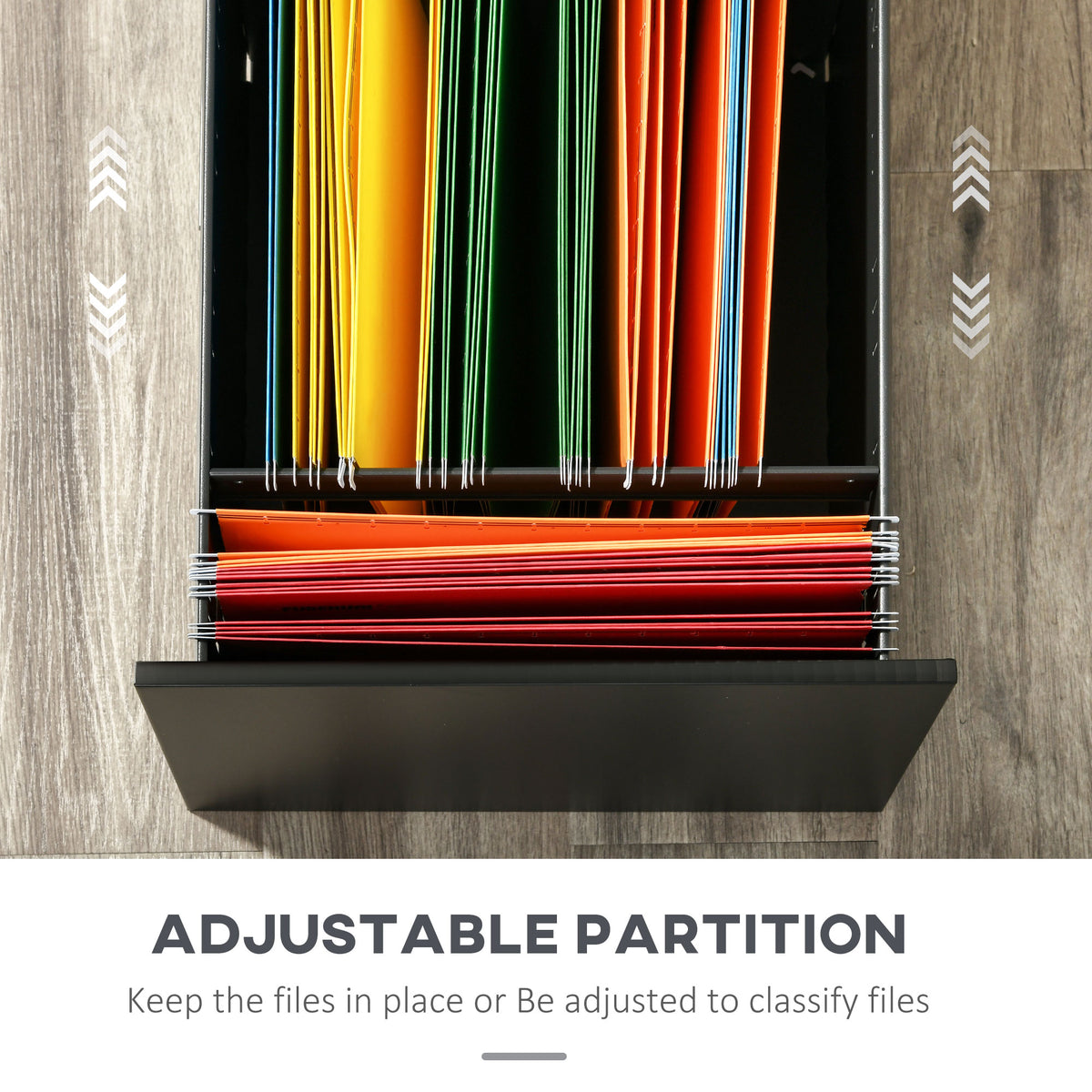 Vertical office filing cabinet lockable