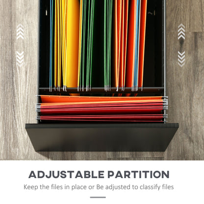 Vertical office filing cabinet lockable