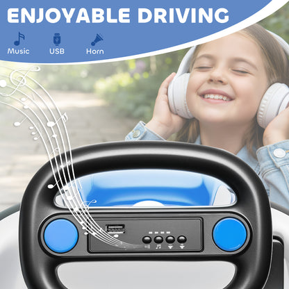 Coche eléctrico de choque de 6 V para niños