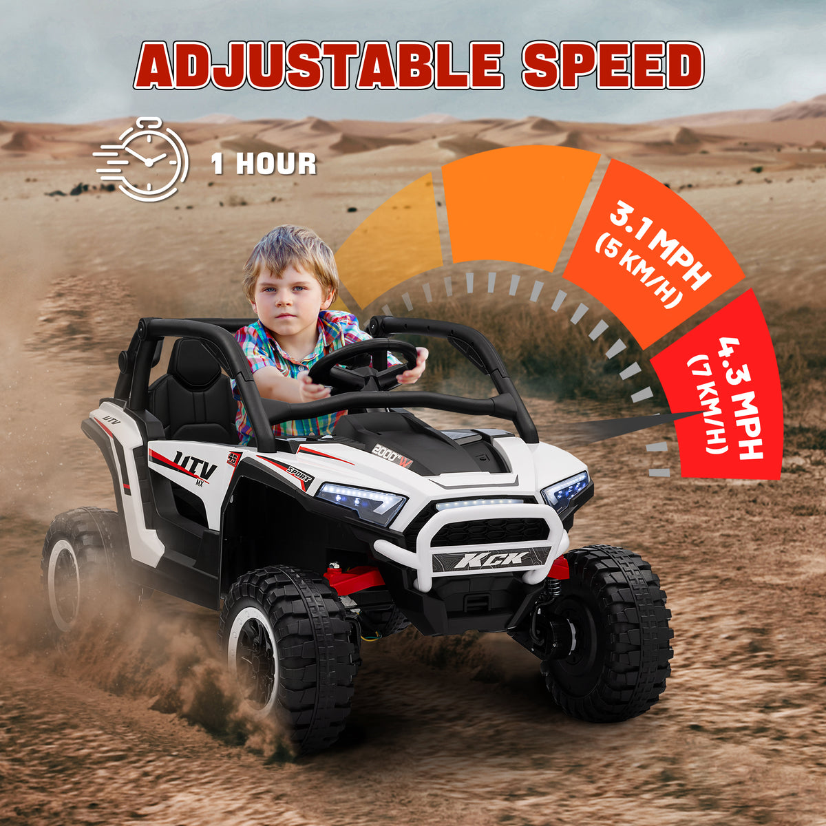 Electric Car 2-Seater 24V for Kids