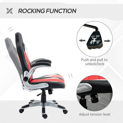 Ergonomic racing style office gaming chair