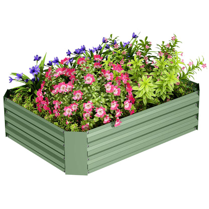 Galvanized Raised Garden Bed 120 x 90 cm
